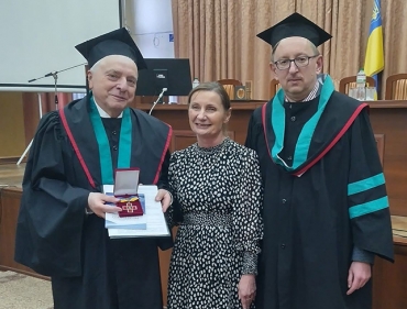 Profesor Lucjusz Zaprutko doktorem honoris causa Lwowskiego Narodowego Uniwersytetu Medycznego