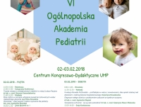 VI Ogólnopolska Akademia Pediatrii