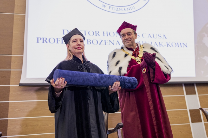Doktor Honoris Causa - prof. Bożena Michniak-Kohn