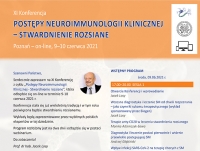 XI Konferencja "Postępy Neuroimmunologii Klinicznej - Stwardnienie rozsiane"