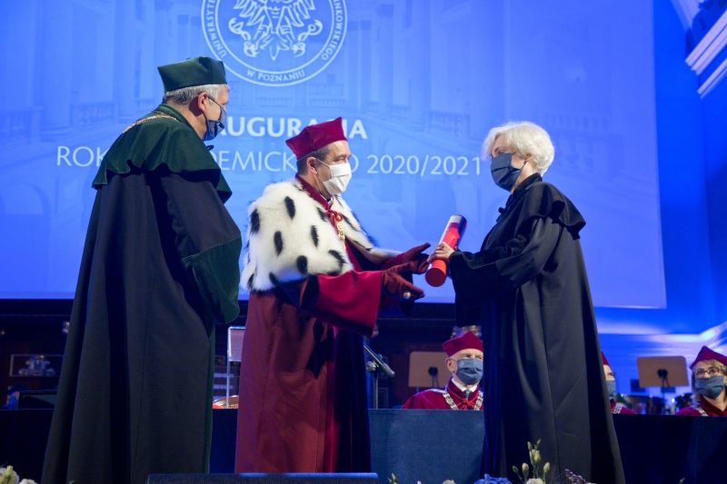 Ceremonia wręczenia tytułów doktora habilitowanego