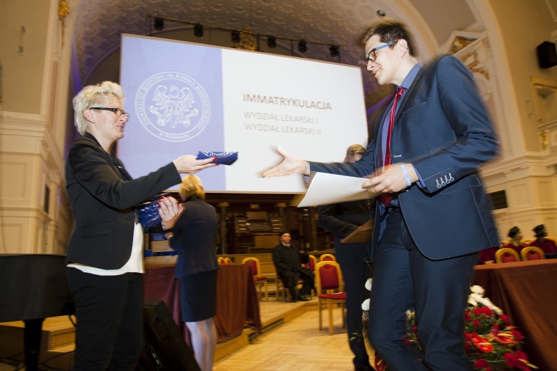 Immatrykulacja - Wydział Lekarski I, Wydział Lekarski II