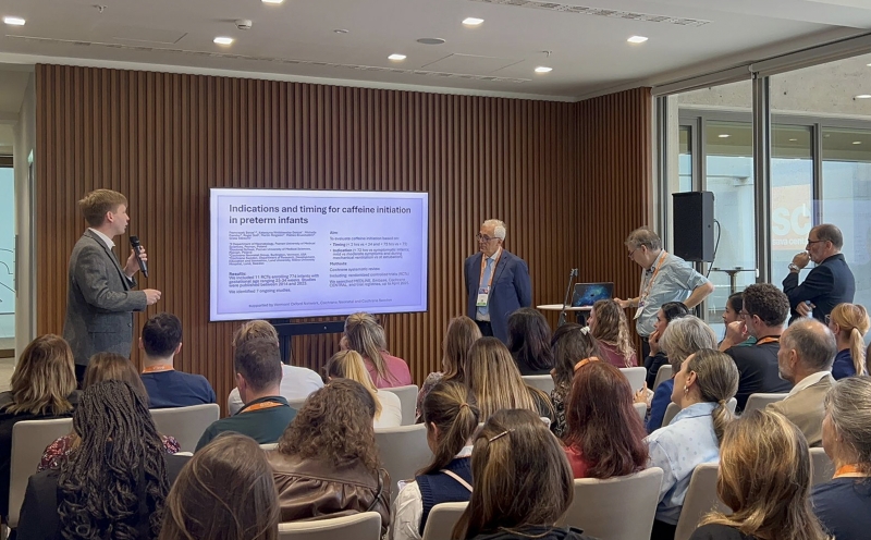 Zespół z II Kliniki Neonatologii UMP na konferencji jENS 2025 w Belgradzie