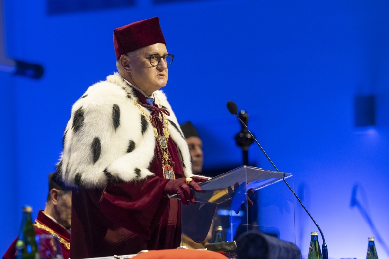 Uroczystość nadania tytułu doktora honoris causa ks. dr. Arkadiuszowi Nowakowi