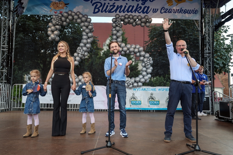 Paula Tumala, prof. Piotr Eder, prof. Przemysław Guzik. Inauguracja TWINS.PL Czarnków (1)