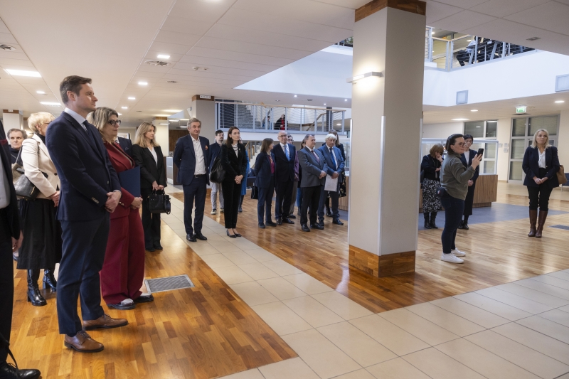 Odsłonięcie tablicy upamiętniającej dr Wandę Błeńską