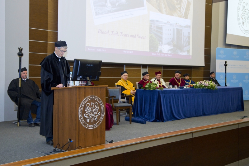 Doktor honoris causa - prof. Martin Witt