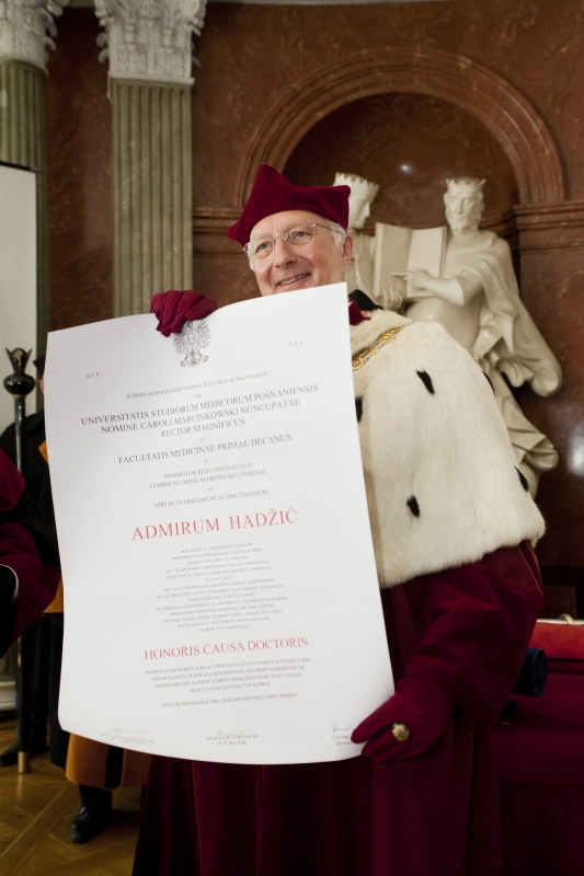 Doctor Honoris Causa - Prof. Admir Hadźić