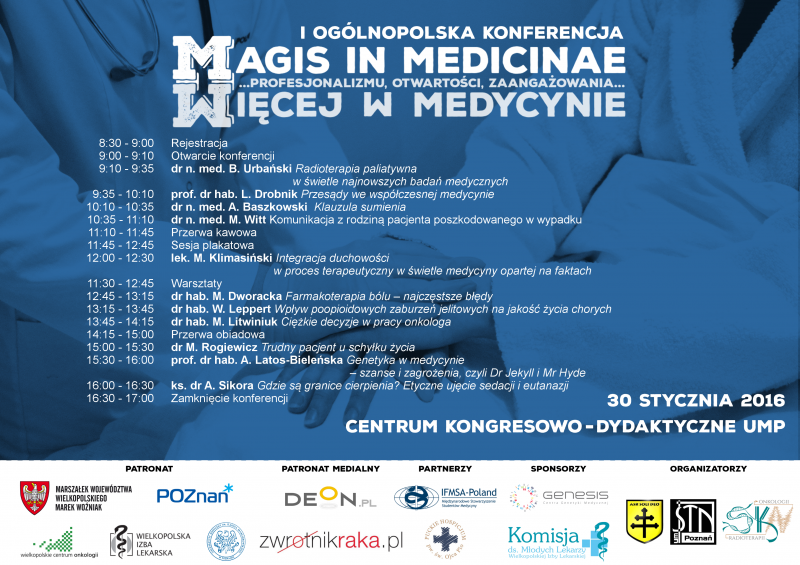 Magis in Medicinae - Plakat