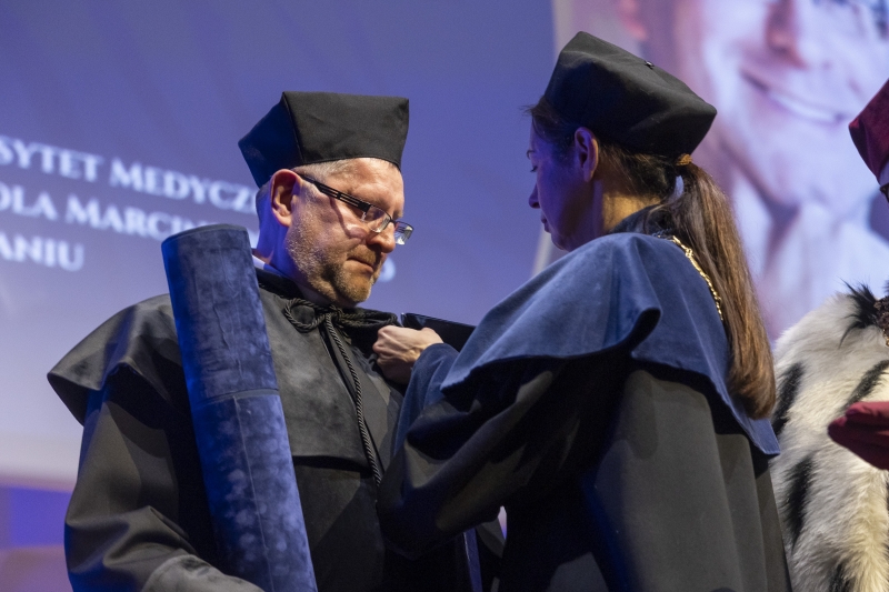 Uroczystość nadania tytułu doktora honoris causa ks. dr. Arkadiuszowi Nowakowi