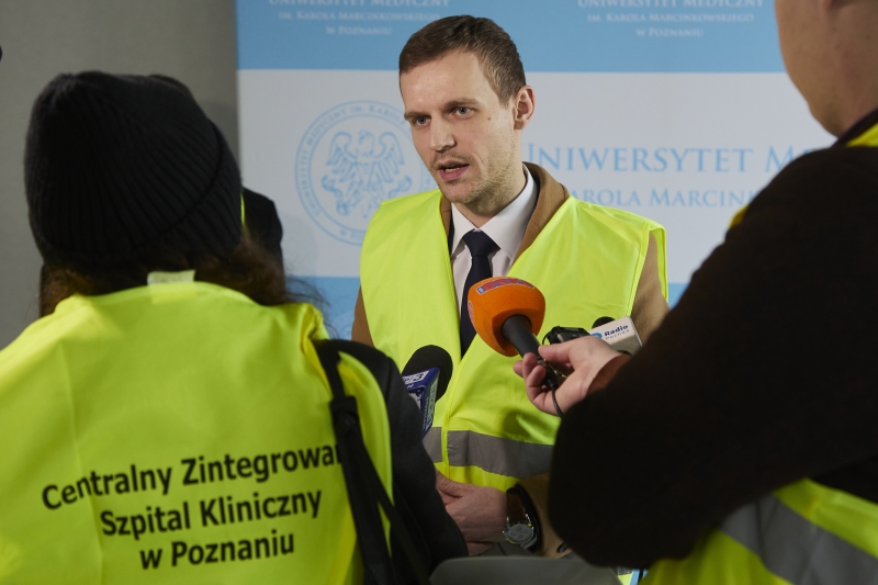 Wizyta podsekretarza stanu w Ministerstwie Zdrowia Marcina Martyniaka