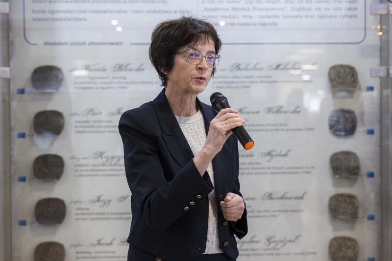 Odsłonięcie tablicy upamiętniającej dr Wandę Błeńską