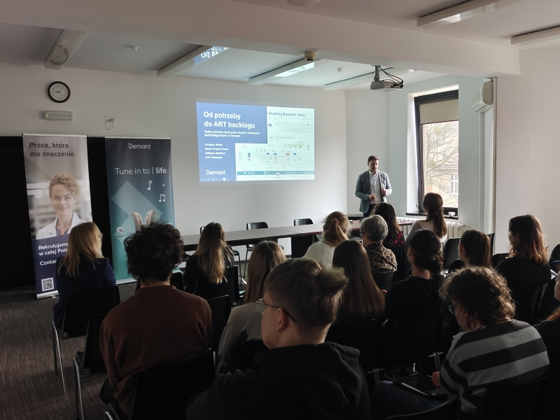 Dzień z Demant i Audika na Uniwersytecie Medycznym w Poznaniu