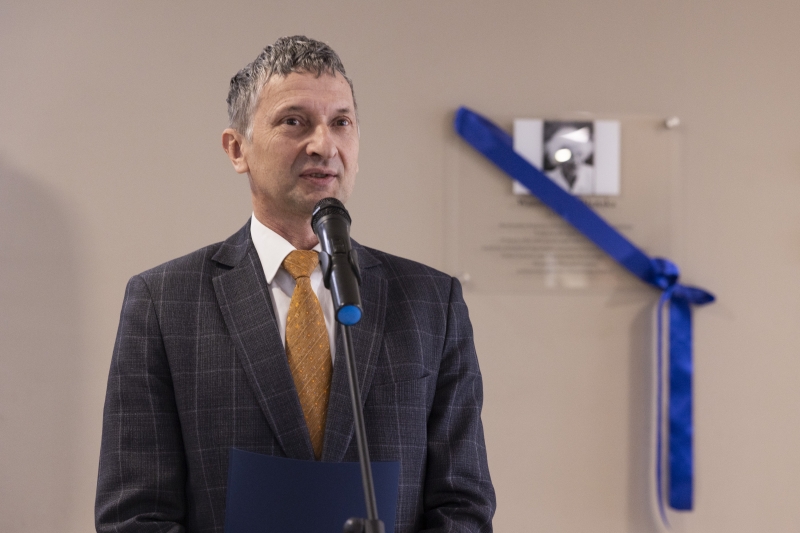 Odsłonięcie tablicy upamiętniającej dr Wandę Błeńską