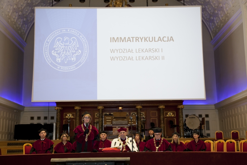 Immatrykulacja - Wydział Lekarski I, Wydział Lekarski II