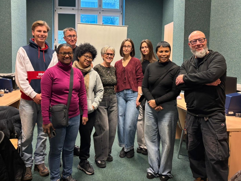 Wizyta delegacji z Madagaskaru w Zakładzie Protetyki Słuchu