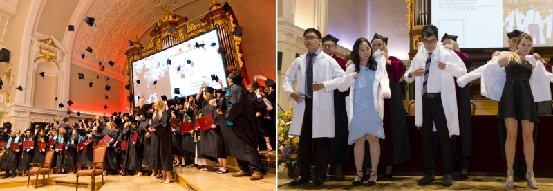 Dyplomatorium Absolwentów programów anglojęzycznych oraz Uroczystość White Coat Ceremony