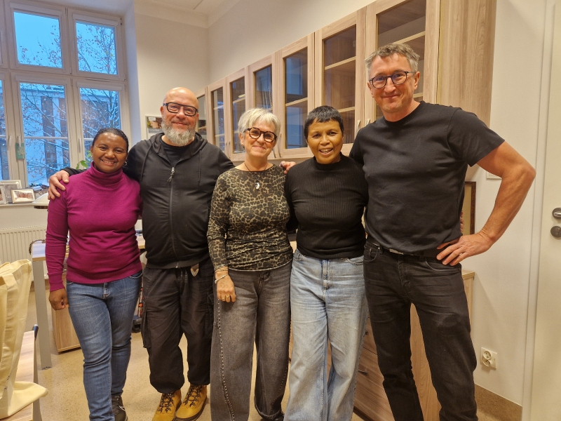 Wizyta delegacji z Madagaskaru w Zakładzie Protetyki Słuchu