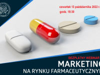 Bezpłatny webinar „Marketing na rynku farmaceutycznym”