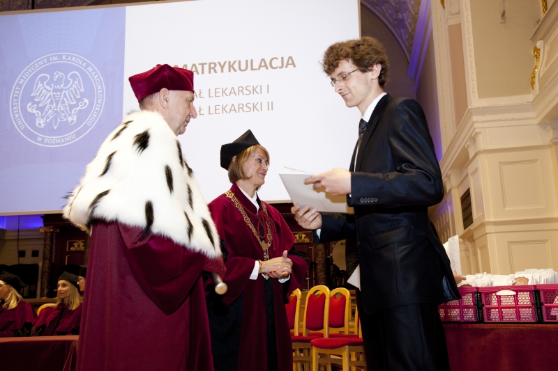 Immatrykulacja - Wydział Lekarski I, Wydział Lekarski II