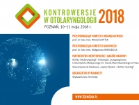 Konferencja "Kontrowersje w otolaryngologii 2018"