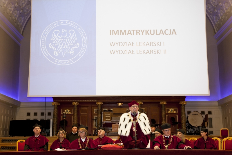 Immatrykulacja - Wydział Lekarski I, Wydział Lekarski II